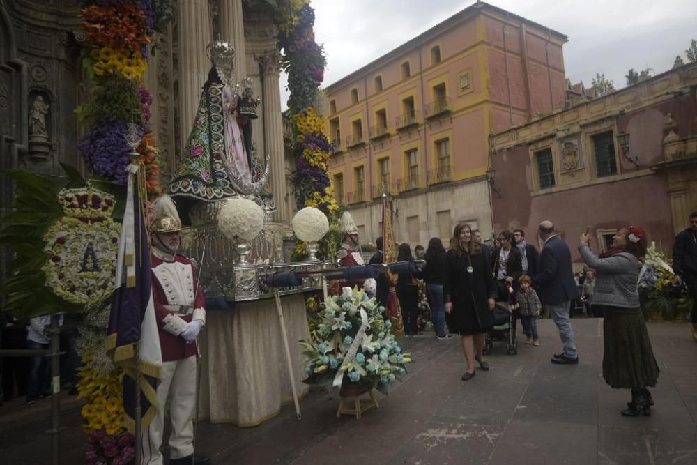 Ofrenda floral a la Morenica