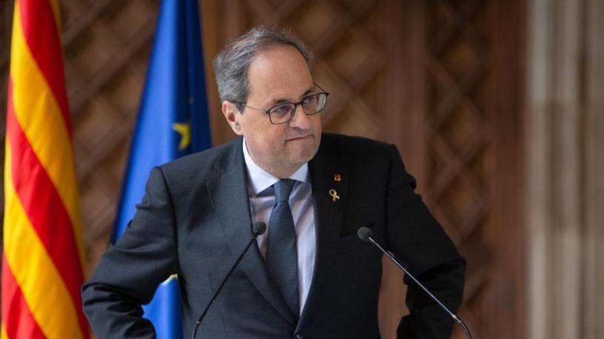 El presidente catalán, Quim Torra.