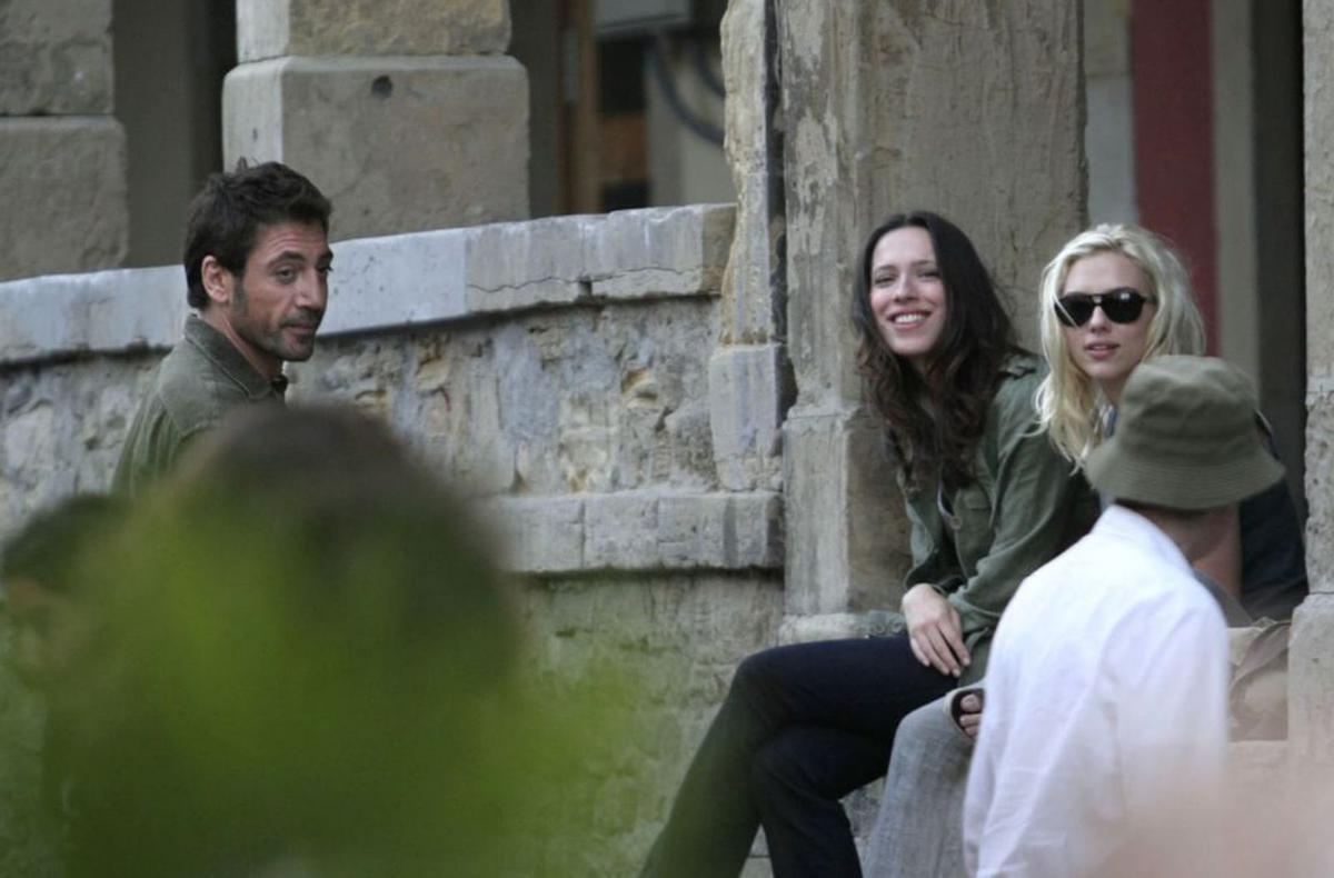 Woody, Scarlett, Pe y Avilés