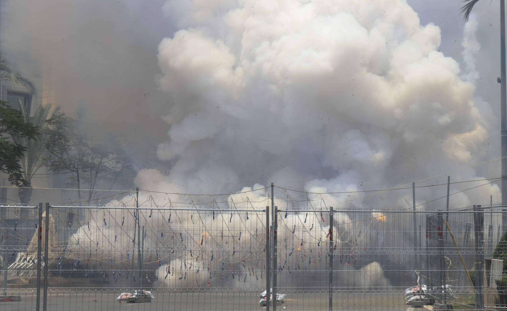 Mascletà del jueves 22 de junio de las Hogueras de Alicante 2023