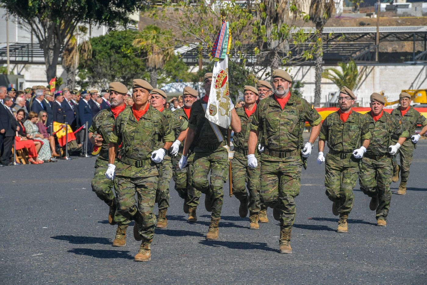 Celebración del día de la patrona de Infantería en Las Palmas de Gran Canaria