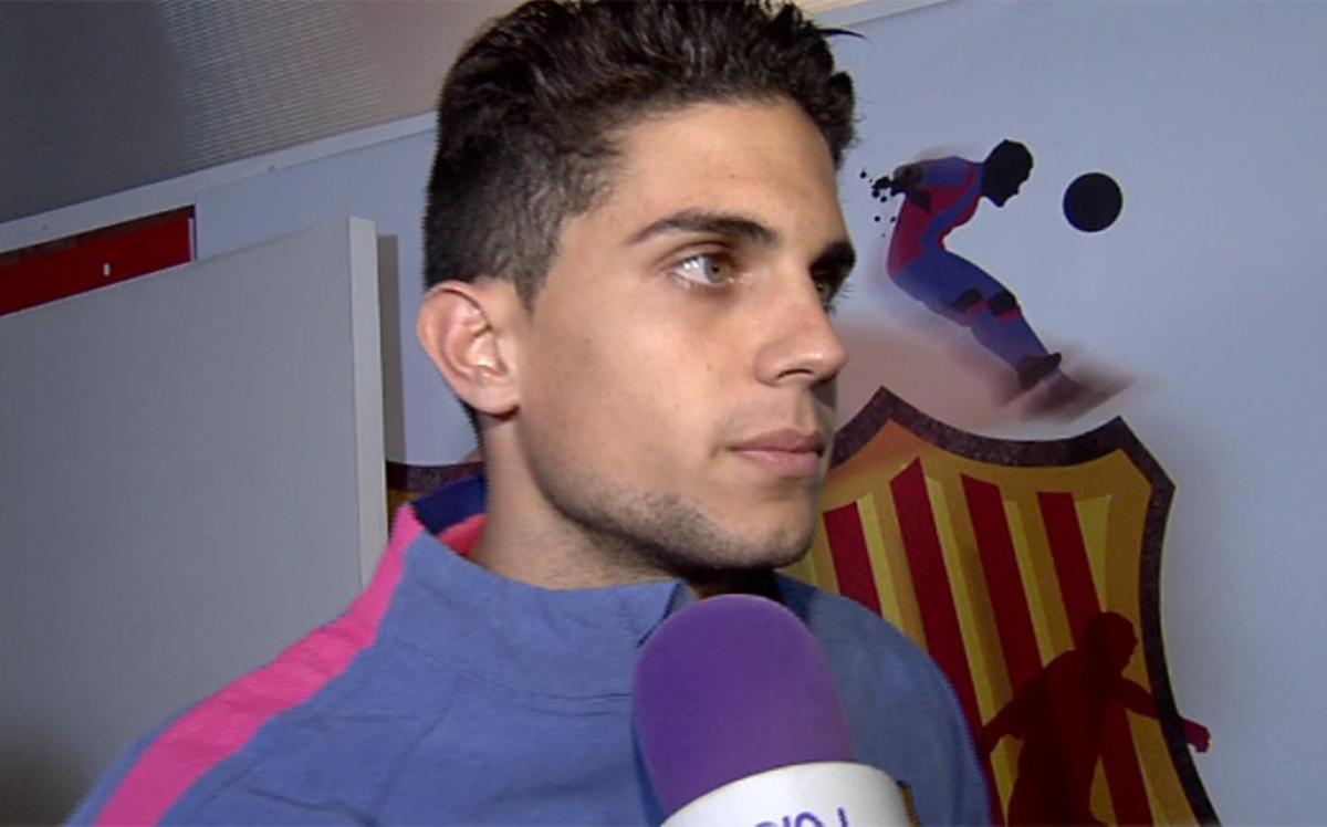 Marc Bartra habló de la ausencia de Luis Suárez en la lista del Balón de Oro