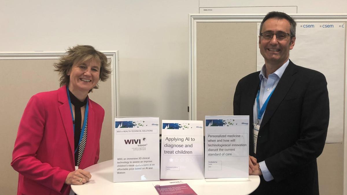 Eva García Ramos y Juan Carlos Ondategui-Parra, cofundadores de Wivi Visión. Eva García Ramos y Juan Carlos Ondategui-Parra, cofundadores de Wivi Visión.