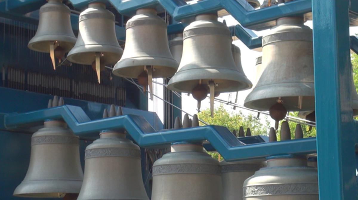 L’assaig al Parc de la Ciutadella previ a les actuacions de dissabte i diumenge.