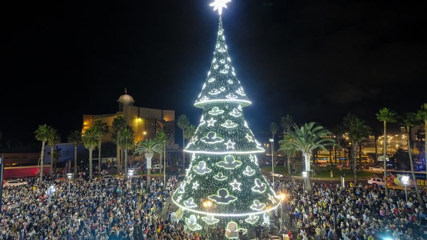 Encendido de navidad de Las Arenas