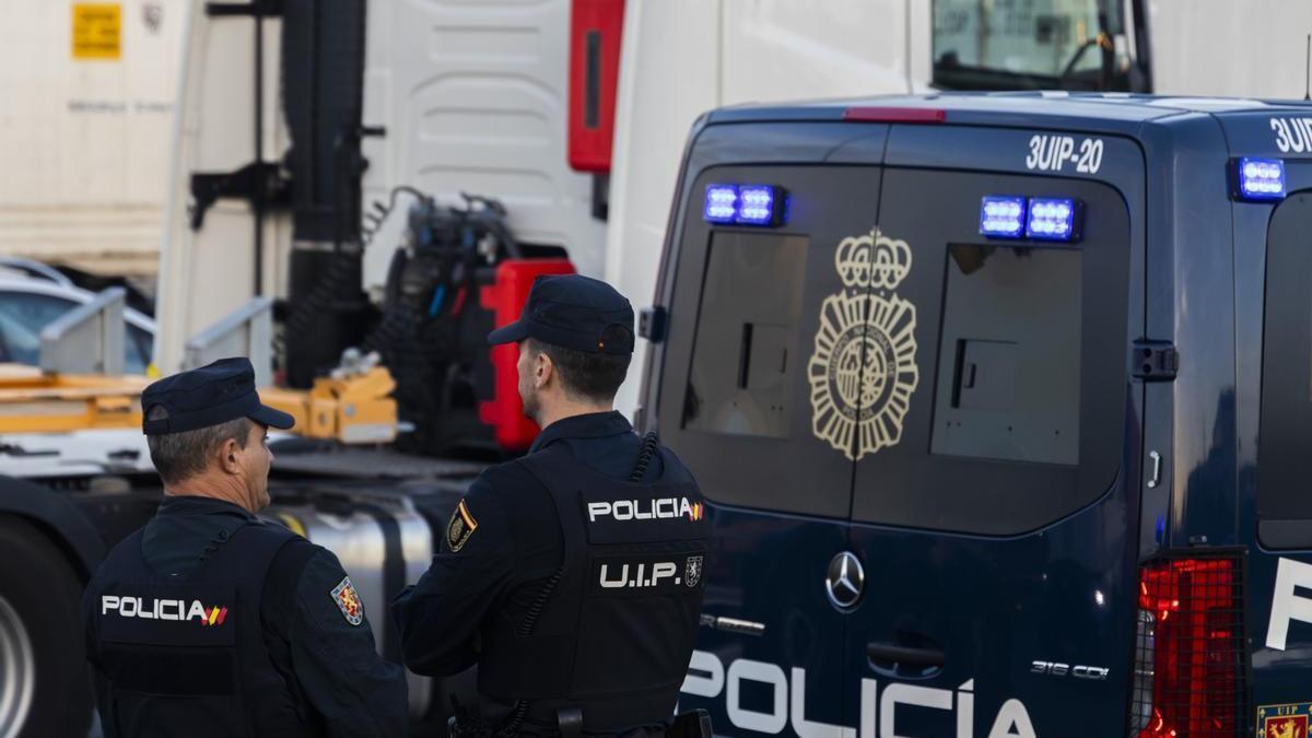 Agentes de la Policía Nacional, en una imagen de archivo.