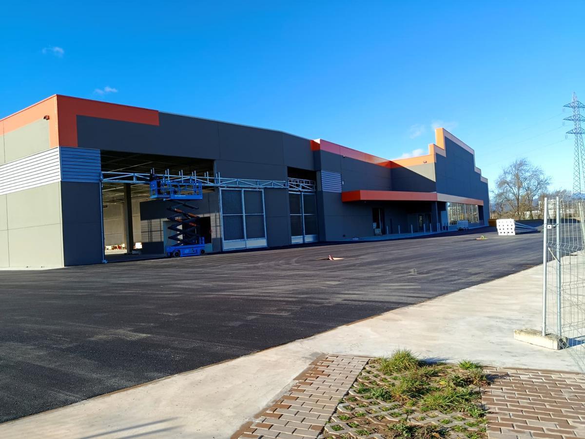 L'espai on s'ubicaran les instal·lacions.