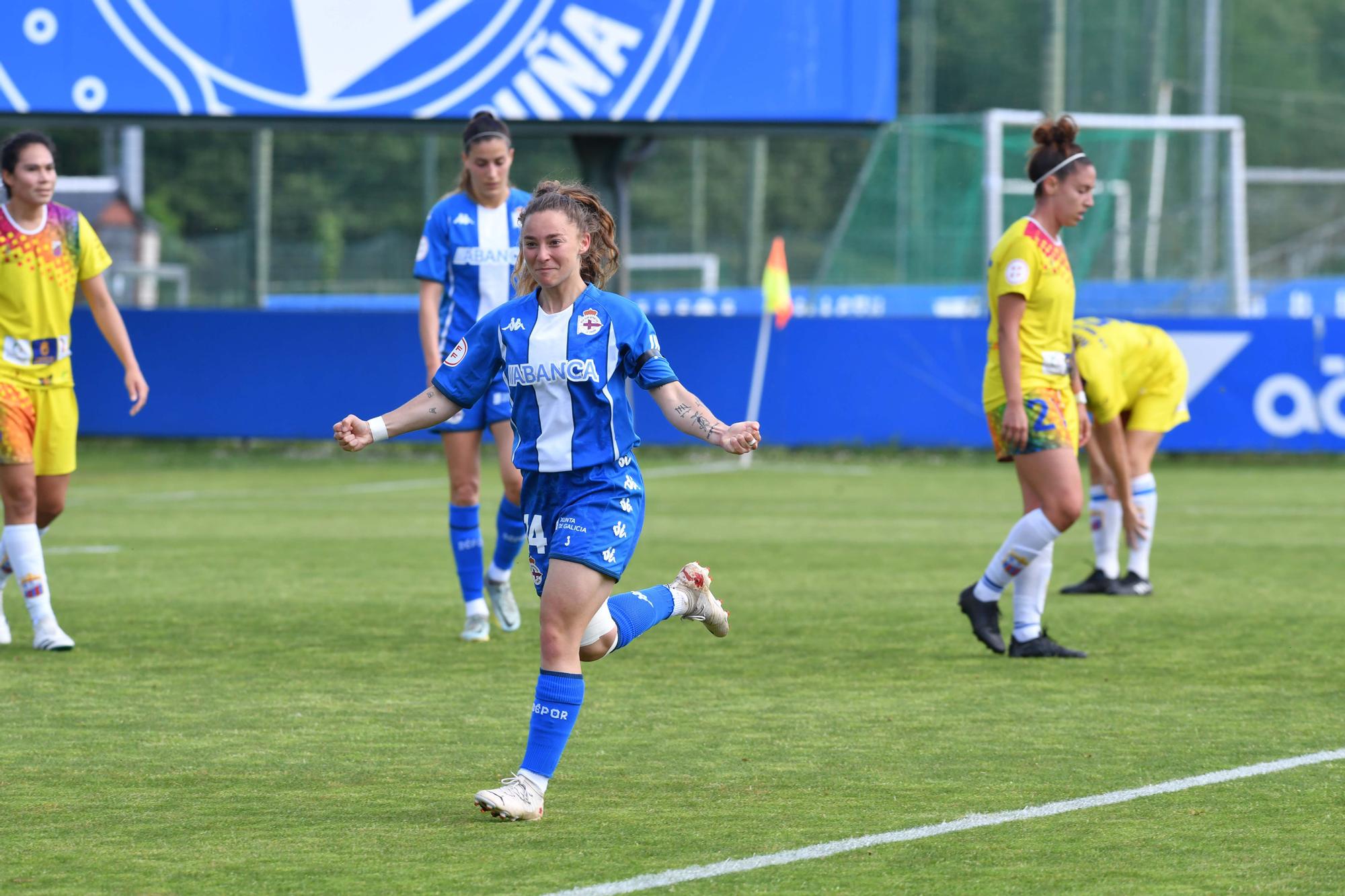 El Dépor Abanca golea al CD Juan Grande (6-2)