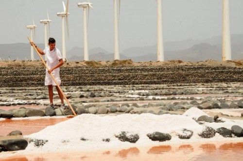 Reportaje en las Salinas de Tenefe en Pozo Izquierdo