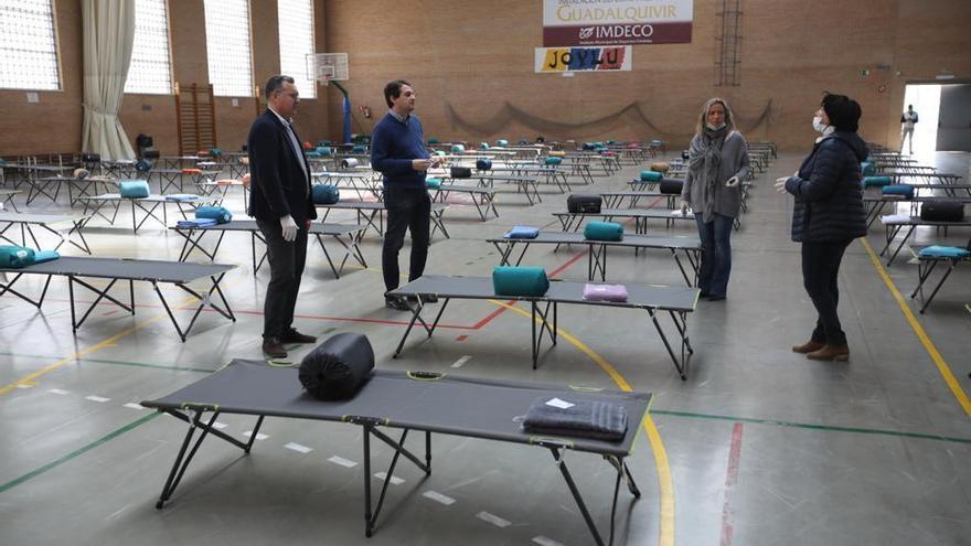 Coronavirus en Córdoba: las personas sin hogar se instalarán finalmente en el polideportivo Guadalquivir