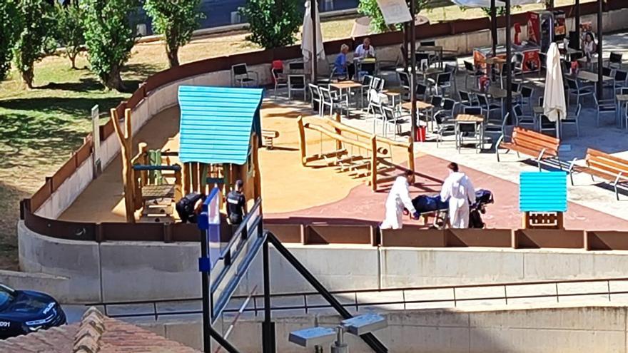 Hallan un cadáver en un parque infantil junto al mercado de l&#039;Olivar, en Palma