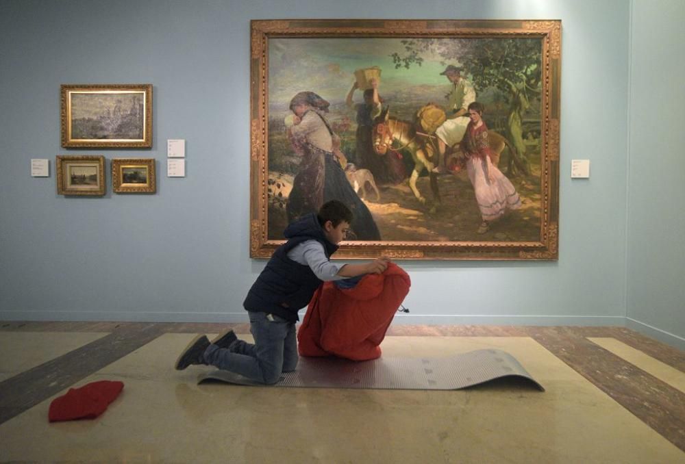 'Noche en los museos' con niños en el Mubam