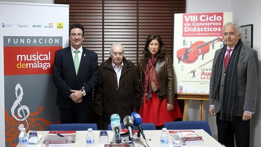 Luis Naranjo, Manuel del Campo, Gemma del Corral y Manuel Sánchez Benedito.