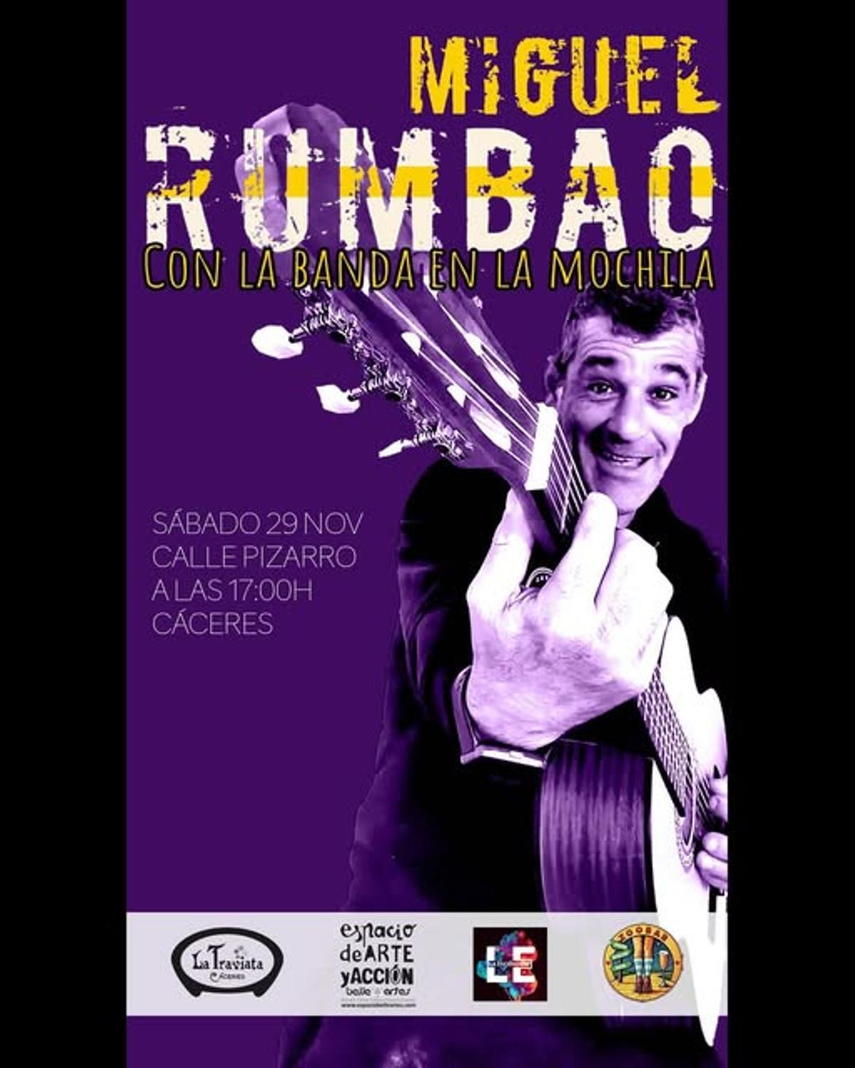 Cartel oficial del concierto.