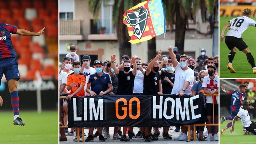 Gana el Valencia, patina el Levante