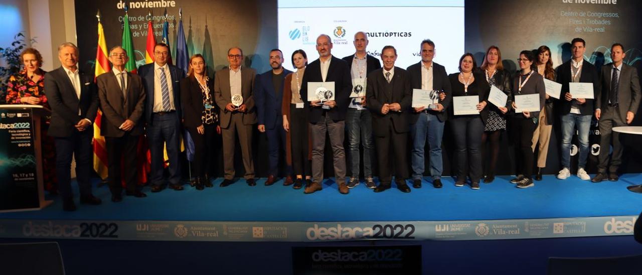 Imagen de la entrega de los últimos premios de la Fundación Globalis, un acto que se enmarcó en la clausura de la última edición de la feria Destaca.