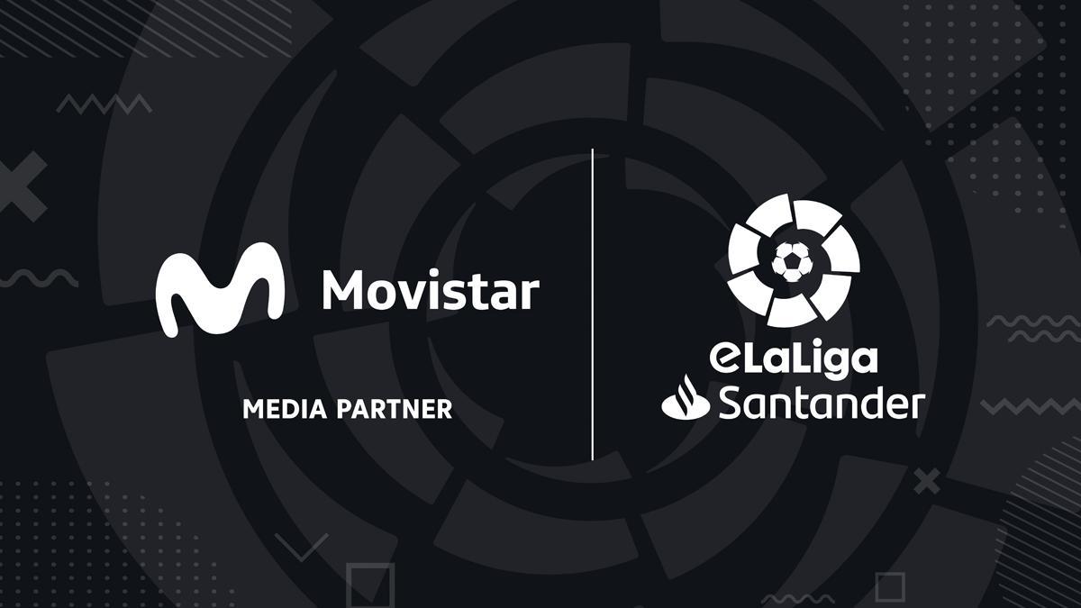 Movistar, media partner de la eLaLiga Santander, por segundo año consecutivo
