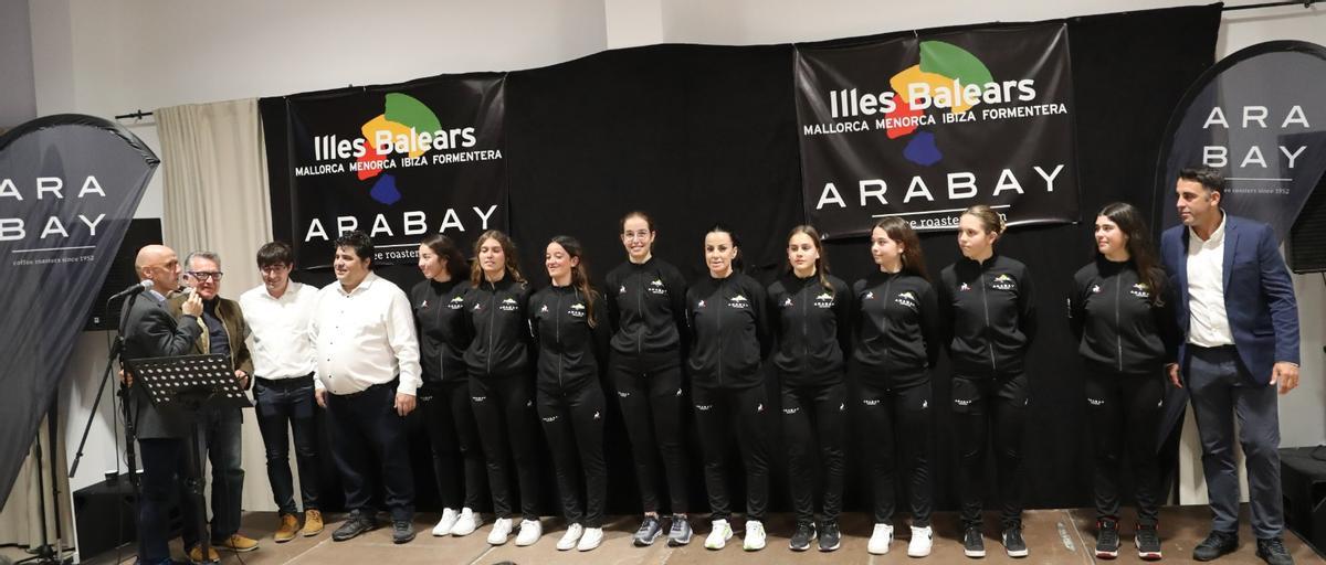 Ciclismo. Plantilla femenina del Illes Balears-Arabay