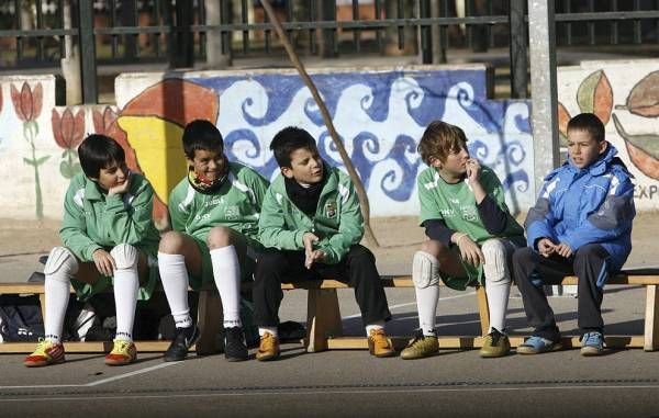 FÚTBOL SALA: La Almozara CP-Josefa Amar y Borbo (serie primera benjamín) / La Almozara-Recarte y Ornat (primera alevín)  / Santo Domingo-Hermanos (serie segundo alevín)