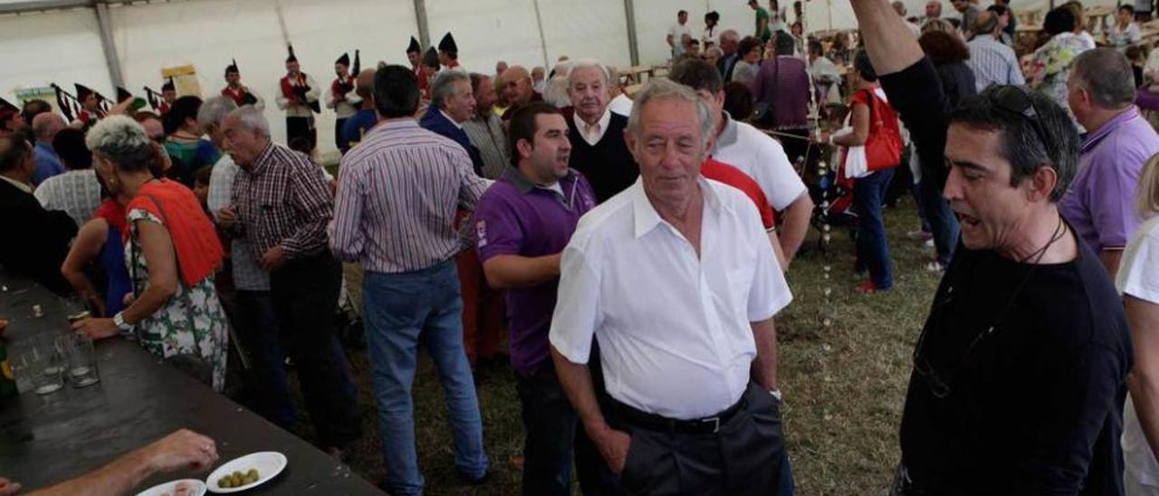 Uno de los festejos pasados de Santa Ana en Poago.