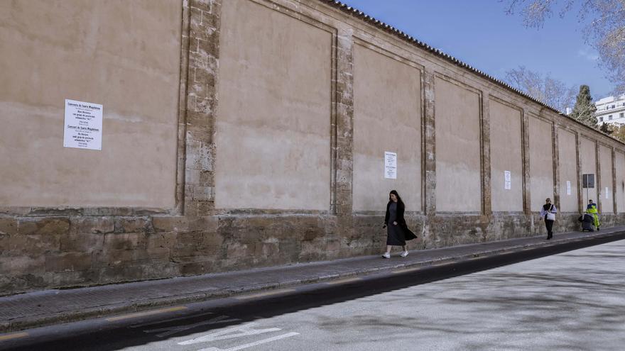 Los muros del convento de Santa Magdalena lucen libres de pintadas vandálicas