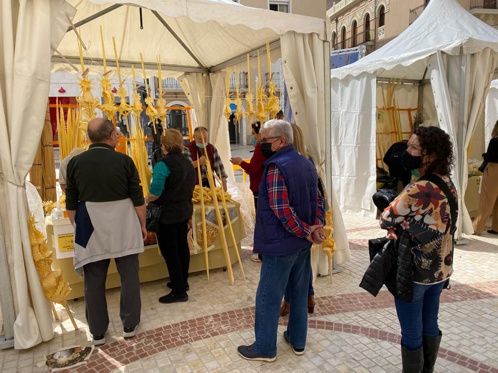 Este es el ambiente en el mercado de la Palma Blanca