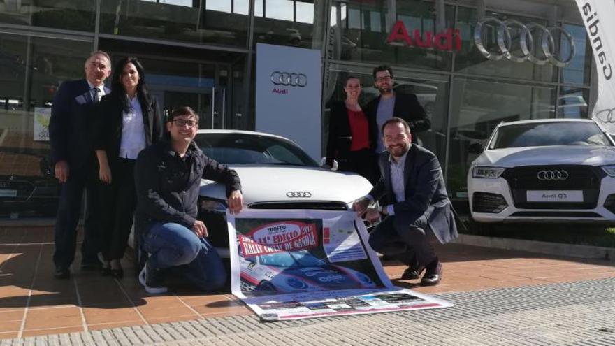 Presentación del rally en Audi Gandia Motors