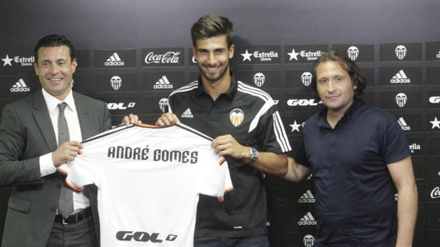 André Gomes, en su presentación