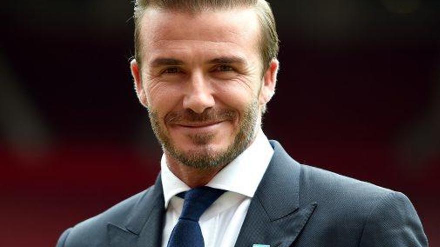 David Beckham, exfutbolista del Manchester United i del Reial Madrid