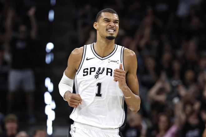 Wembanyama noquea a los Blazers para seguir la estela de Shai: "Tengo hambre de enfrentamientos aún mejores."