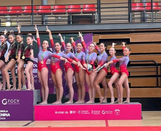 El Club Gimnàstic La Plana en la Segunda Fase de la Liga Iberdrola