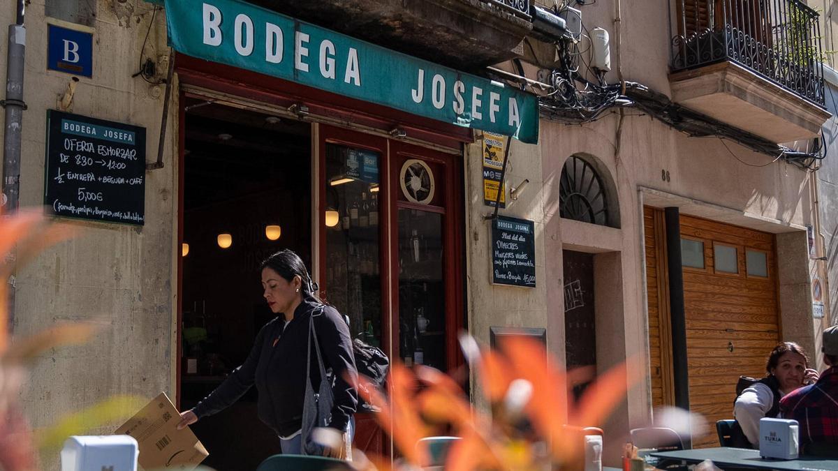 La fachada de la Bodega Josefa.