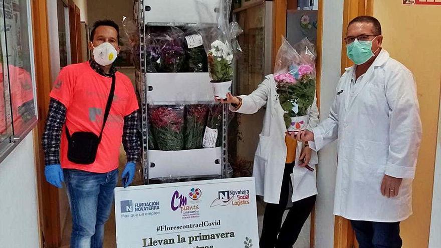 Flores de l&#039;Horta para los hospitales