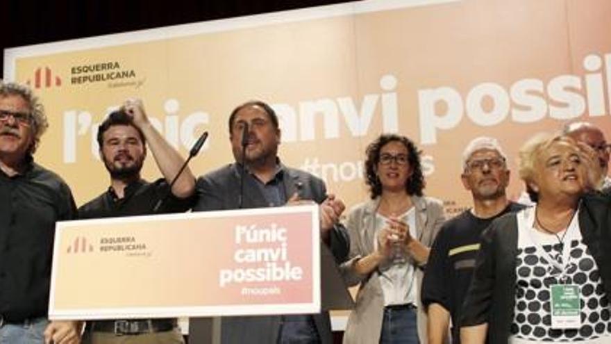 ERC segueix com a segona força i Junqueras diu que Espanya és &quot;irreformable&quot;