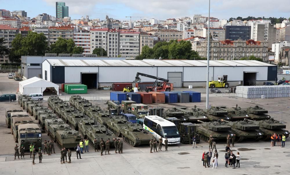 Desfile de acorazados desde Vigo rumbo al Báltico