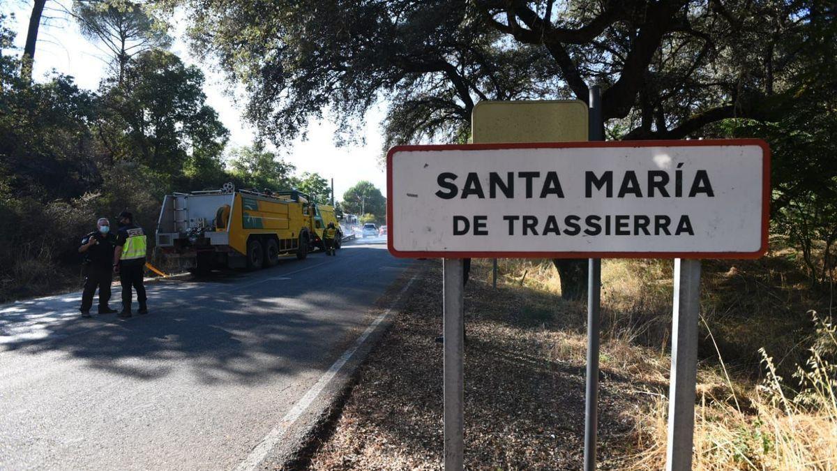 Imagen de la entrada a la barriada de Trassierra, en Córdoba.