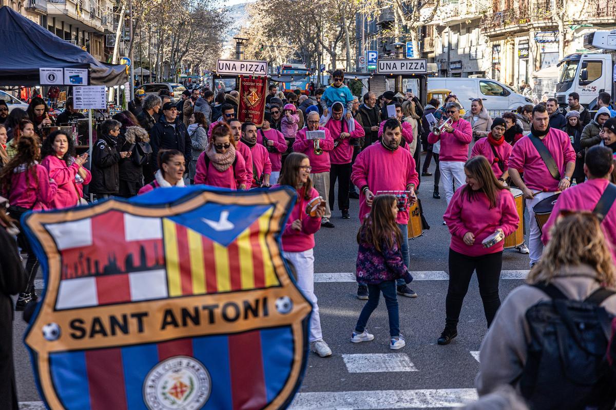 Fiesta de los Tres Tombs en Sant Antoni