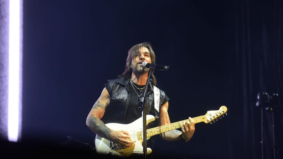 Juanes en la primera jornada del Morriña Fest en A Coruña.