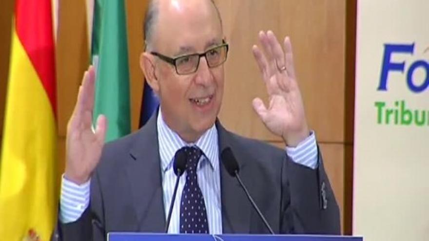 Montoro, sobre el IVA: "Ya se ha subido y coincidirán conmigo en que ya está bien"