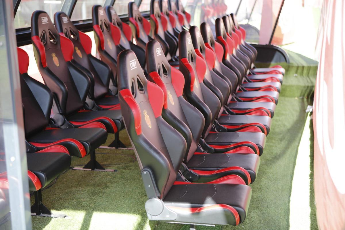 Rundgang durch das Stadion Son Moix von Real Mallorca