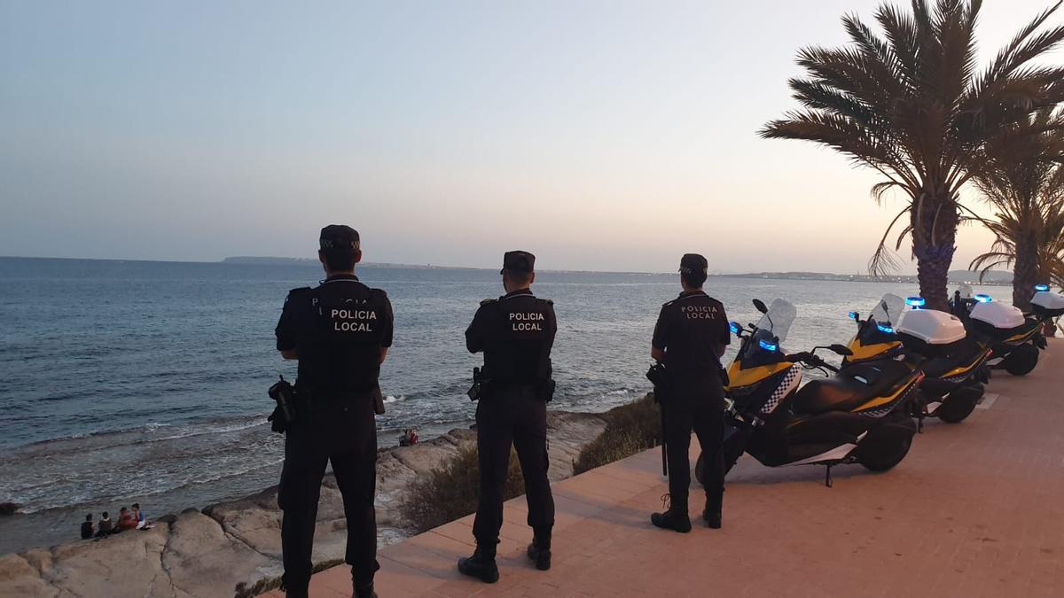 Vigilancia de calas en Alicante