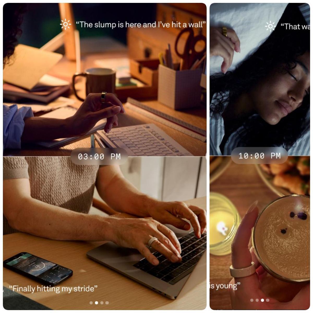 Oura Ring, una de las marcas más famosas de anillos que sirven para monitorizar nuestra salud.