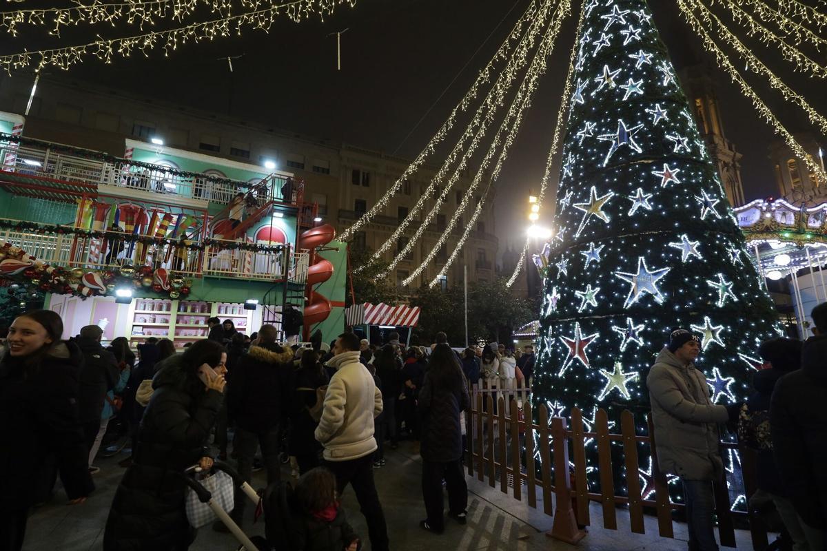 ENCENDIDO LUCES NAVIDAD