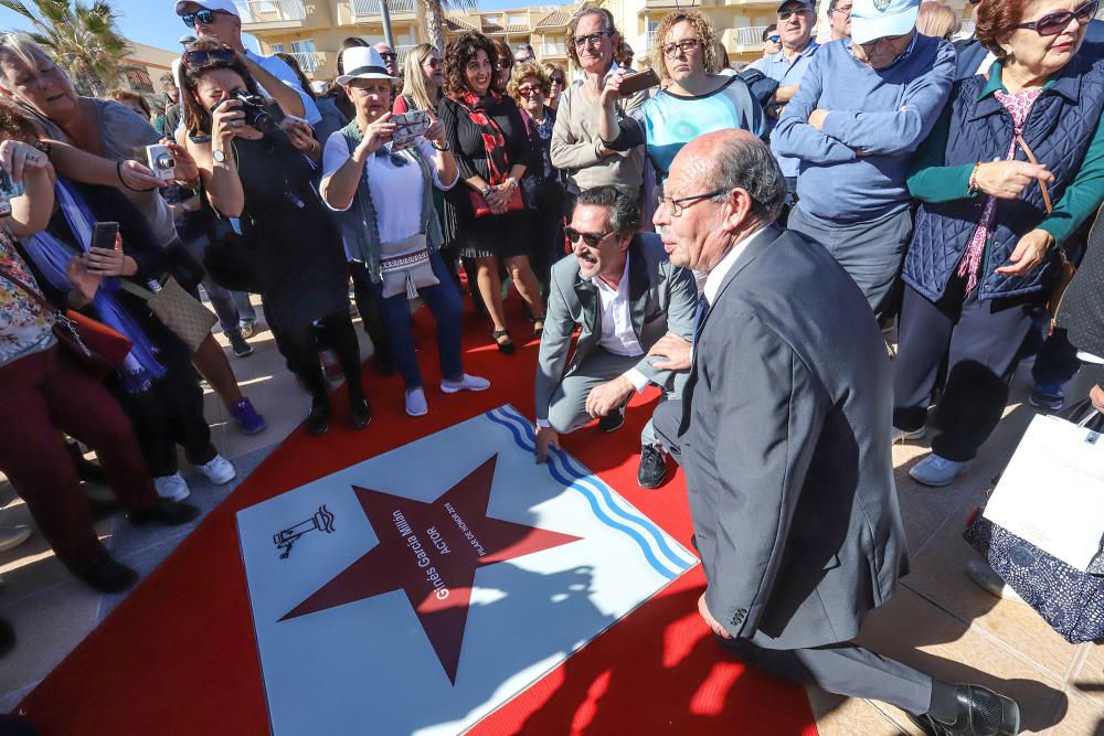 Inauguración del Paseo de Cine de Pilar de la Hora