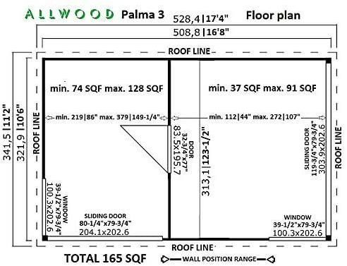 Plano de la casa prefabricada de Amazon