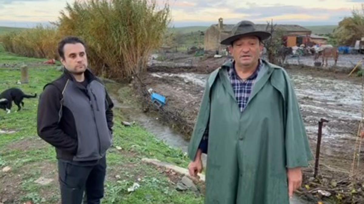 Los hortelanos de Cáceres se quejan por la situación de la Ribera del Marco.