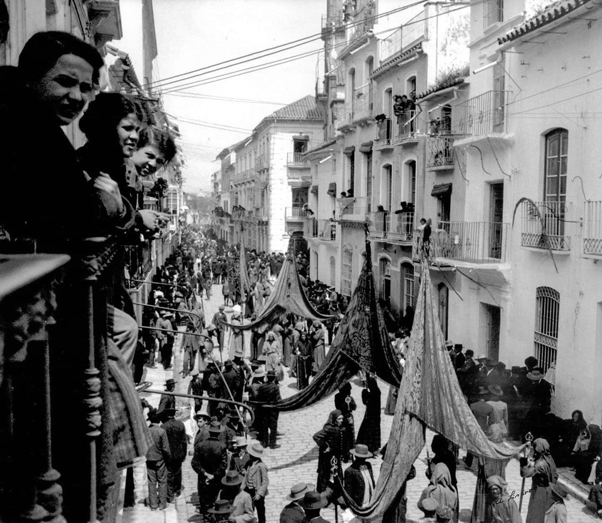 Procesión pontanesa en 1913