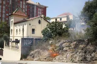 Un incendio altera a los vecinos en Collserola por estar al lado de una residència de ancianos