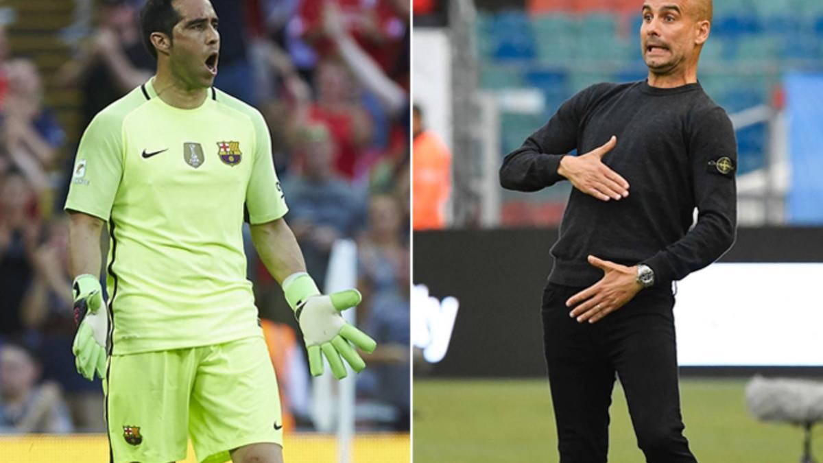 Claudio Bravo se ha dejado seducir por el proyecto dl City y Guardiola