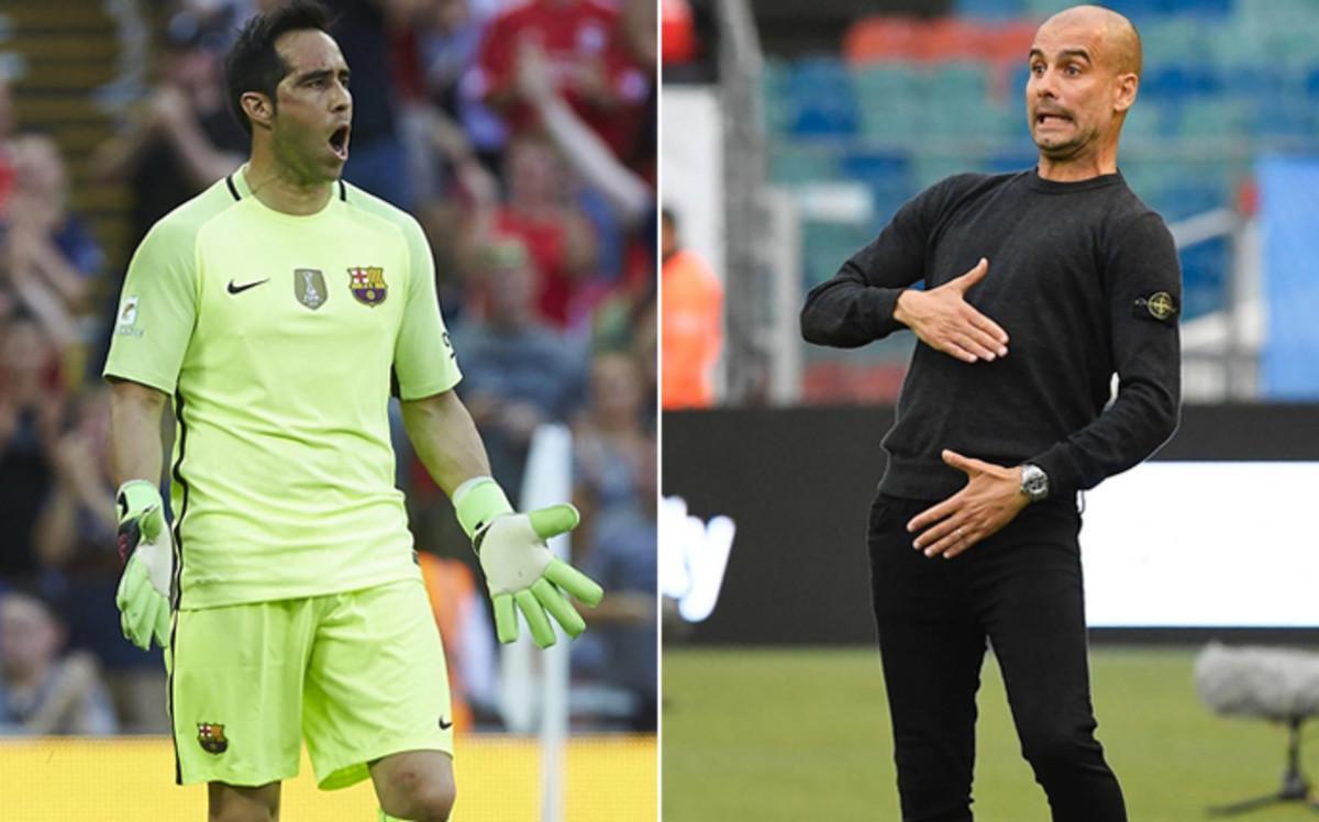 Claudio Bravo se ha dejado seducir por el proyecto dl City y Guardiola